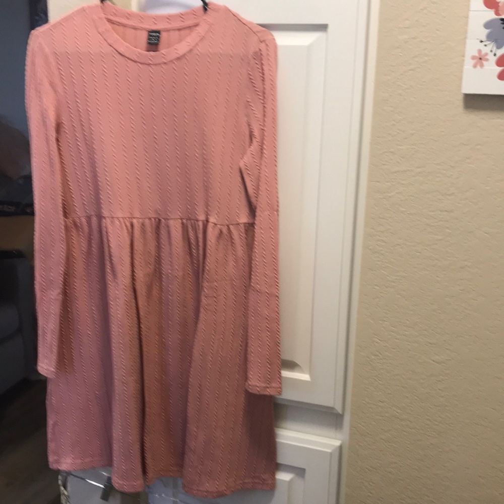 3 for $15 🦋🦋 Shein blush ribbed long sleeve dress